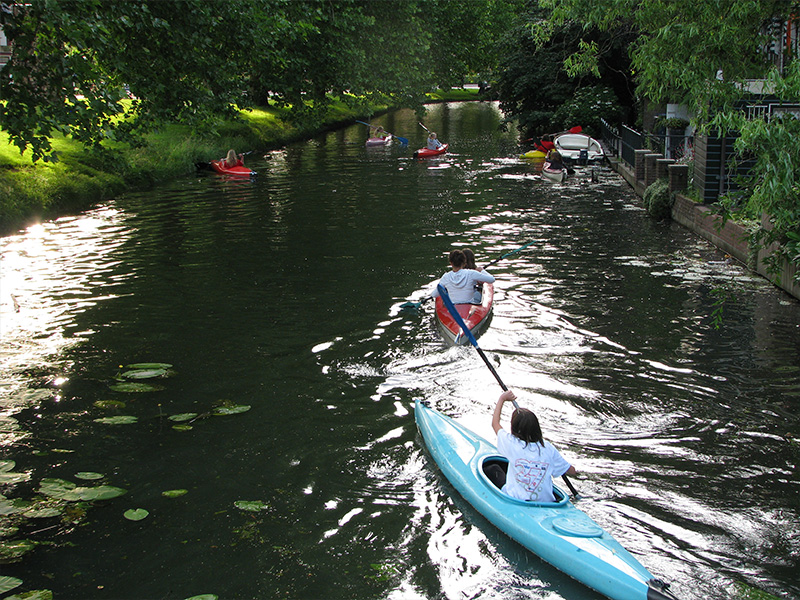 Kanoën in IJsselstein